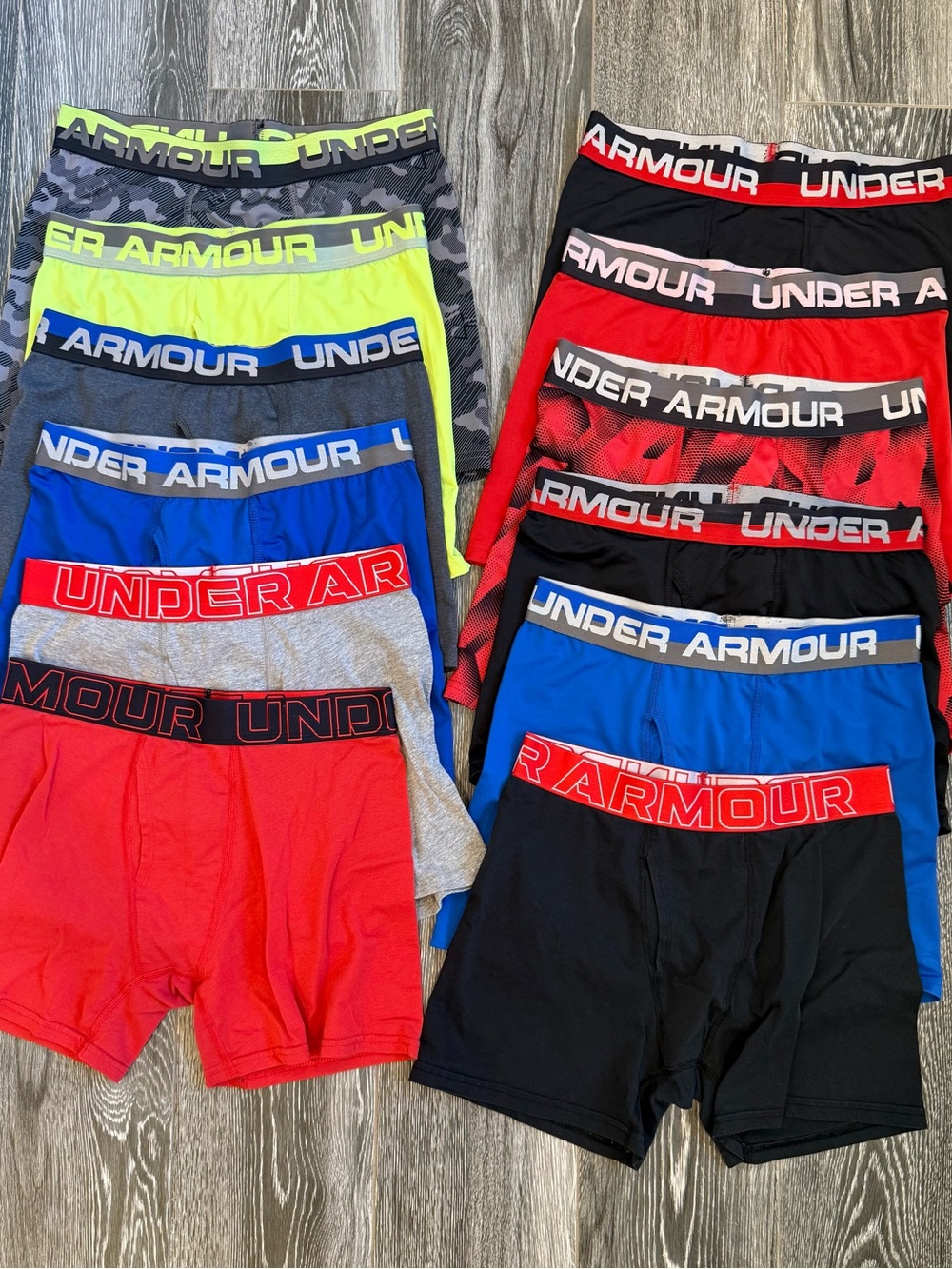 Under Armour Boys Performance Boxer Briefs - Assorted Colors
